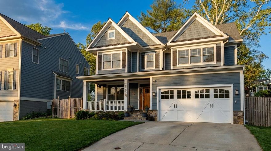 Set on one of Wyngate’s most coveted streets — a quiet, no-through-traffic block — 8905 Hempstead Avenue is an exceptional contemporary residence crafted by award-winning Bethesda builder Chris M. Conlan of CM Conlan Builders. Built in 2016, this distinguished single-family home offers three fully finished levels with approximately 5,622 square feet of thoughtfully designed living space. Featuring 6 bedrooms and 4.5 baths, the residence blends timeless craftsmanship with sophisticated modern design. Interior highlights include coffered ceilings, custom inlaid red oak flooring, two stone fireplaces, and a chef’s kitchen centered around a 48” BlueStar range — ideal for both everyday living and elevated entertaining. A welcoming front porch and attached garage further enhance the home’s comfort and functionality. Perfectly positioned just moments from downtown Bethesda, the property is within walking distance to local dining, shopping, and entertainment, while also located less than half a mile from NIH and Suburban Hospital. Convenient access to Old Georgetown Road, I-495, and I-270 provides seamless connectivity throughout the region.