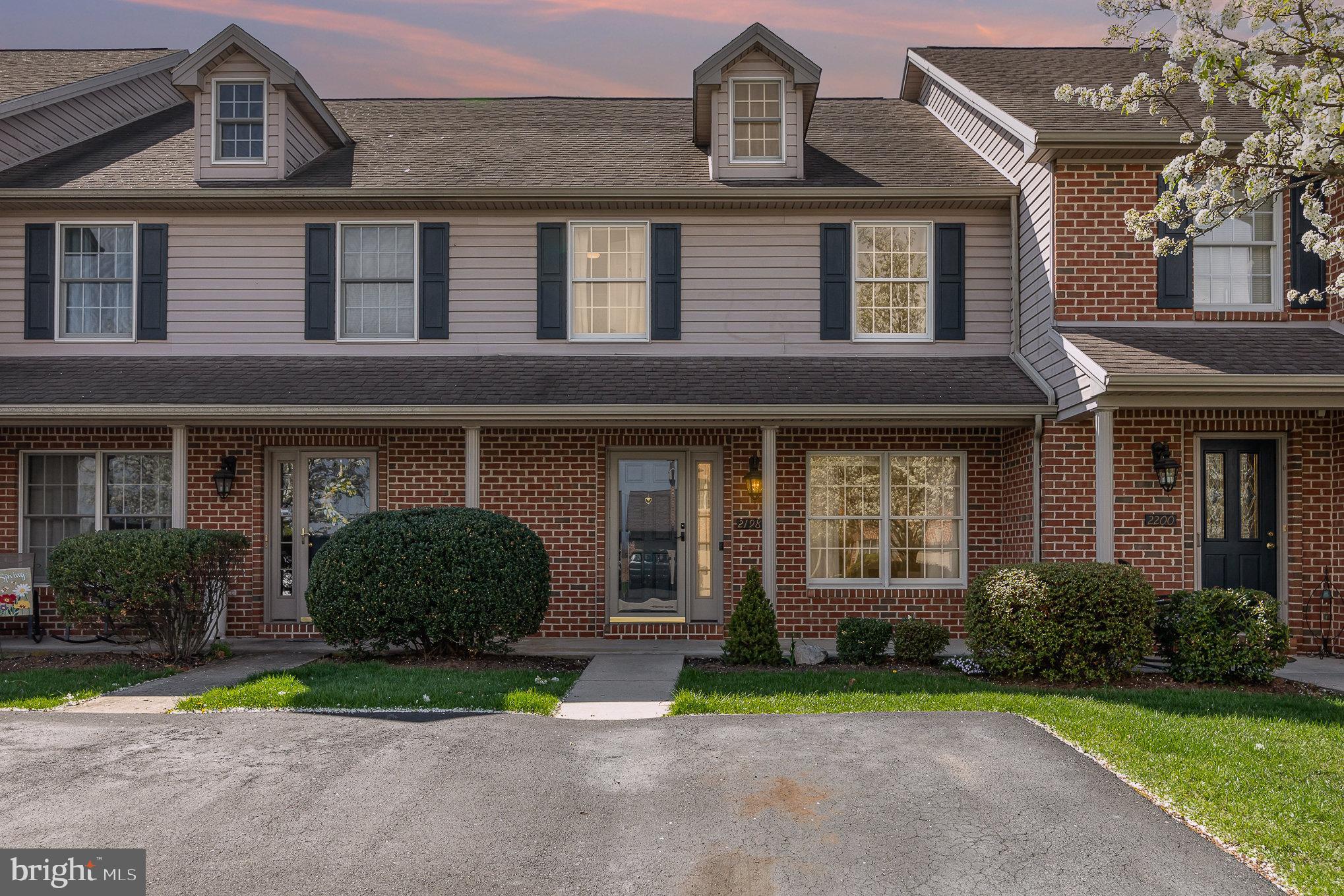 Enjoy care-free living in the highly desirable community of Whelan Crossing in Hampden Township! This meticulously maintained townhome boasts 2 beds and 2.5 baths with plenty of space and storage! On the main level you'll find an office area, half bath, large kitchen with new granite countertops and spacious living room with a beautiful natural gas fireplace. Upstairs you'll find two spacious bedrooms with walk-in closets and laundry area with washer and dryer in the hallway. The main bath comes with new ceramic tile flooring and whirlpool tub/shower combo. The second bedroom showcases a full bath with walk-in shower. The full, unfinished basement is ready for your personal touch to add additional living space! You'll love the privacy the backyard offers, spoiling the new owners with a peaceful retreat at the end of each day. Located near the end of a quiet cul-de-sac, this beautiful townhome is a wonderful place to call home and will not last long. Contact us today for more information!