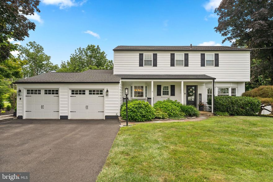 Welcome Home!
Located just steps from the scenic Temple Ambler campus, this charming 4-bedroom, 2.5-bath single-family home sits on a quiet, tree-lined street. Inside, you’ll find two spacious living areas with gleaming hardwood floors—perfect for relaxing or entertaining—one of which features a cozy wood-burning fireplace.

The home also offers a formal dining room and an eat-in kitchen, ideal for both everyday meals and special occasions. One of the bedrooms is currently configured as a home office, providing flexibility for remote work or study. The large primary suite includes an attached full bath, while the hallway bathroom was beautifully renovated.

Step into the four-season sunroom, complete with a hot tub, and enjoy year-round comfort and relaxation. Outdoors, a charming stone walkway leads through the meticulously maintained landscaping to a pristine in-ground pool.  A generous recently fenced in backyard extends to the woods—perfect for gatherings or evenings around the fire pit.

All major systems and utilities have been thoughtfully maintained, recent exterior upgrades include all new windows and siding, gutters and insulated Garage doors, which were all replaced in 2023. 
Other updates include:
2022:  Shed, PVC Fence, New wood burning insert 
2020: Pool completely renovated including new equipment, New concrete patio.
Don’t miss your chance to make this well-loved home yours. Schedule your showing today!