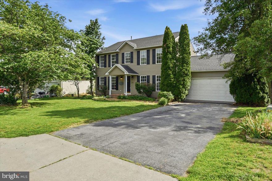 Updated 2 Level Colonial with Attached 2 Car Garage and Stunning Curb Appeal. This Move-In Ready Home Features Stainless Steel Appliances, a Large Open Kitchen With Center Island, and a Bright, Flowing Layout Perfect For Everyday Living and Entertaining. The Soaring 2 Story Entryway Creates an Impressive First Impression, While New Flooring, New Paint and Updated Lighting Add a Fresh, Modern Feel Throughout. Cozy Up by the Fireplace in the Inviting Living Area and Enjoy Spacious Bedrooms Including a Generous Primary Suite with Walk-In Closet. Updated Bathrooms Offer Stylish Finishes and Added Comfort. Step Outside to a Fully Fenced Backyard Complete with Patio and Storage Shed, Ideal For Outdoor Gatherings, Pets, and Extra Storage.  Hurry This Will Not Last!