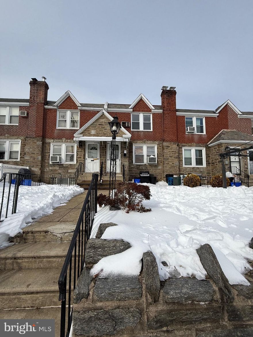 This home presents a great opportunity for investors, renovators, or buyers looking to add value. This property is being sold as part of an estate sale and is offered strictly AS-IS. No seller’s disclosure will be provided, and the seller will make no repairs.
The home offers solid potential for renovation or redevelopment and is ideal for those seeking a project in an established Philadelphia neighborhood. Buyer is responsible for all inspections and due diligence. Contents may remain at time of settlement.