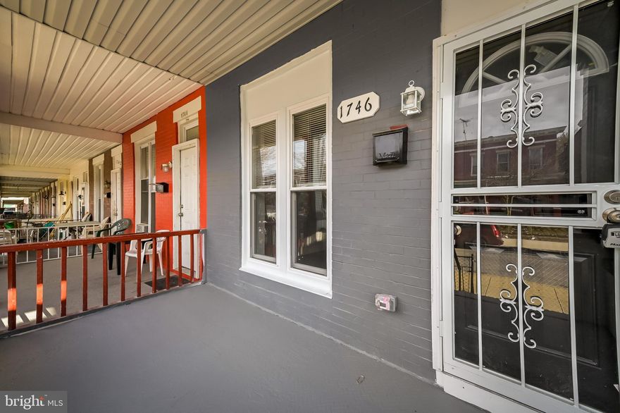 Fully renovated top-to-bottom, this 2000+ SQFT 4 Bed / 2 bath End-Of-Group checks all the boxes! Boasting three fully finished levels with Luxury Vinyl Plank throughout, a completely finished basement with family room / 4th bed option and luxury stall shower, and extra wide living and bedroom spaces with ample natural light. The gourmet galley kitchen highlights include an oversized quartz countertop, stainless steel appliances, luxury refrigerator, backsplash, extra built-in cabinetry for storage, and dedicated washer/dryer room to the rear. A covered front porch and fenced rear yard provide extra room for entertaining. Further updates include brand new HVAC, new water heater, new vinyl windows, new roof, high-end ceiling fans in the bedrooms and a recessed lighting package, and fresh paint and trim. No expense has been spared! Close to the Clifton Park, Baltimore City College, and multiple restaurants, bars, and shopping centers. First Time Home Buyer Grants up to $10,000 available. Move-in immediately with little to no money out-of-pocket for a monthly payment less than rent!