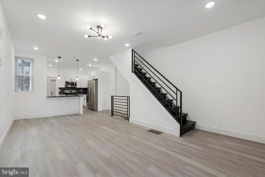 Welcome to 267 S Cecil Street, Philadelphia, PA 19139!
This fully renovated 3-bedroom, 2.5-bath home offers modern finishes and a functional layout in a convenient West Philadelphia location near the Market–Frankford Line, major roadways, shopping, and dining.

Step inside to find an open and bright main level featuring luxury vinyl flooring, recessed lighting, and a stylish kitchen equipped with modern white cabinetry, granite countertops, and brand-new stainless steel appliances, including a stove, refrigerator, and dishwasher.

The home offers 2 full bathrooms and a convenient half bath, all beautifully updated. The finished basement provides additional living space—perfect for a family room, home office, or entertainment area.

Additional highlights include central heating and air, new iron railings, and a private backyard, ideal for relaxing or entertaining. With approximately 1,140 square feet of living space, this move-in-ready home is perfect for first-time buyers or anyone looking for modern comfort in the city.

Don’t miss your opportunity to own this beautifully updated Philadelphia home—schedule your showing today!