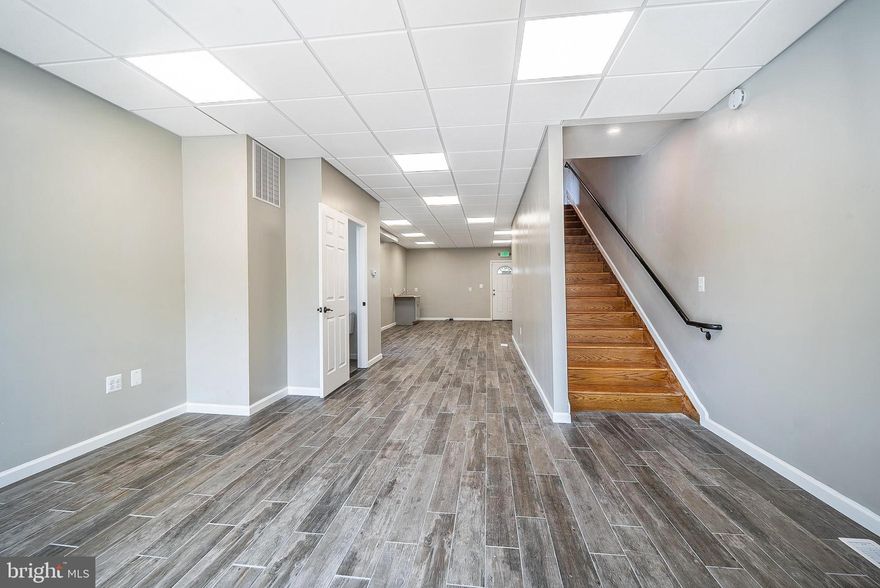 Prime Commercial Space In South Baltimore > Take The 3D VIRTUAL Tour to Discover The Perfect Location For Your Business At 5102 Curtis Avenue -  Completely Renovated Commercial Property Boasts An Open Floor Plan Designed To Accommodate A Variety Of Business Needs, Featuring Two Large Office Suites >> Key Highlights - Open Floor Plan, Flexible Layout To Suit Any Business - The Lower Level Provides File Storage or Additional Work Space - Great Parking >> ADA ACCESS  << Perfect For Hairdresser or Spa, Accountant or Lawyer, Therapist or Patient Care Company, Social Media or Graphic Design Company, Tattoo Studio - Easy Access Out to All Major Routes Including 395, I 95 and The Baltimore Beltway