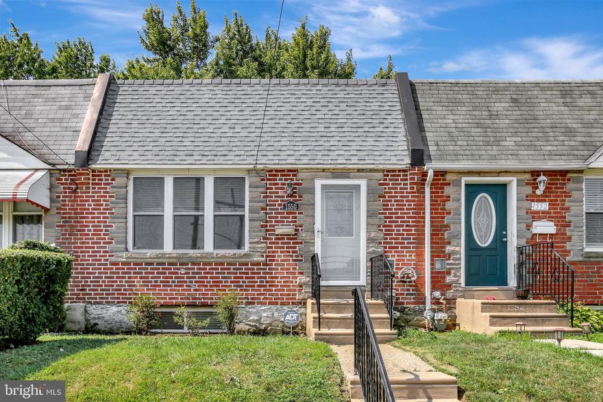 Completely renovated split level townhome in Linwood - NEW everything!. This charming home offers plenty of living space on multiple levels.  Upon entry through the attractive leaded glass door, you are welcomed into a large two-story living area with an electric fireplace, flanked with built-in shelving. Living area includes new oak hardwoods and dual ceiling fans, as well as an ideal wall setup for your entertainment system. This open flow area showcases an open stairwell with a lovely stone-veneer wall, leading to a balcony view from the second floor. Upstairs there are two bedrooms, both with new oak hardwood flooring and lighted ceiling fans; the larger bedroom offers two double closets. The main bath has been completely remodeled to include a tiled floor and shower, new vanity and toilet, and a fabulous built-in sound system.  Down a few steps is the brand new eat-in kitchen featuring, warm gray vinyl plank flooring, granite counters with peninsula seating with pendant lighting, a tiled back splash, and all new stainless appliances including a Frigidaire side-by-side fridge,dishwasher, and glass cooktop with microhood, and a deep stainless sink. The sleek white cabinetry, offering plentiful storage space,  is equipped with soft-closed doors and brushed nickel hardware. Adjacent to the eat-in area is a nicely-carpeted room which could be used as a third bedroom, or family room. Tucked away beyond the kitchen is a half bath with a new vanity, toilet and flooring. But wait, there’s more!  The basement includes another room perfect for a home office or rec room, with a dropped ceiling and carpet. Beyond the utility area includes a new Coleman gas HVAC system (central AC and a Rheem gas hot water heater, as well as a washer, dryer and utility sink.. Entry to the fenced-in rear yard is from the kitchen. With new pavers and a freshly-seeded lawn, this is the perfect location for dining al fresco, or a game of catch with the kids.  Offered with a new roof, new windows with plantation blinds, new doors, updated electric and insulation, new HVAC and water heater, and more, all you need to do is pack your bags and move right in!. Located in family-friendly community of Linwood, this home is just of I95, offering a quick and easy commute to Philadelphia or Wilmington. Schedule your private tour today!