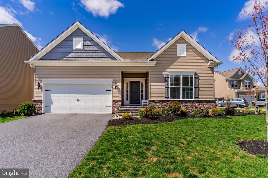 Welcome to 20 Barnhart Circle — the perfect blend of style, comfort, and convenience! Located in Silver Spring Township and the sought-after Cumberland Valley School District, this nearly new Craftsman-style home offers 4 bedrooms, 3 full baths, and nearly 3,000 sqft of beautifully finished living space. Step inside to discover an inviting open-concept layout designed for modern one-story living. The gourmet kitchen shines with granite countertops, stainless steel appliances, and a spacious island that flows seamlessly into the cozy living room with a warm gas fireplace—ideal for gatherings or quiet nights in. The luxurious owner’s suite features an ensuite bath with double sinks and ample closet space, while two additional bedrooms and a full bath complete the main level. Head downstairs to a fully finished basement, offering over 1,000 additional sqft—perfect for guests, a home office, or an entertainment space—with a fourth bedroom and full bathroom for added versatility. Outside, unwind on your private back patio, nestled in a quiet cul-de-sac, and enjoy the convenience of a two-car garage and easy access to the Carlisle Pike for shopping, dining, and more. This is more than just a house—it's your NextHome. Don’t miss the opportunity to make it yours!