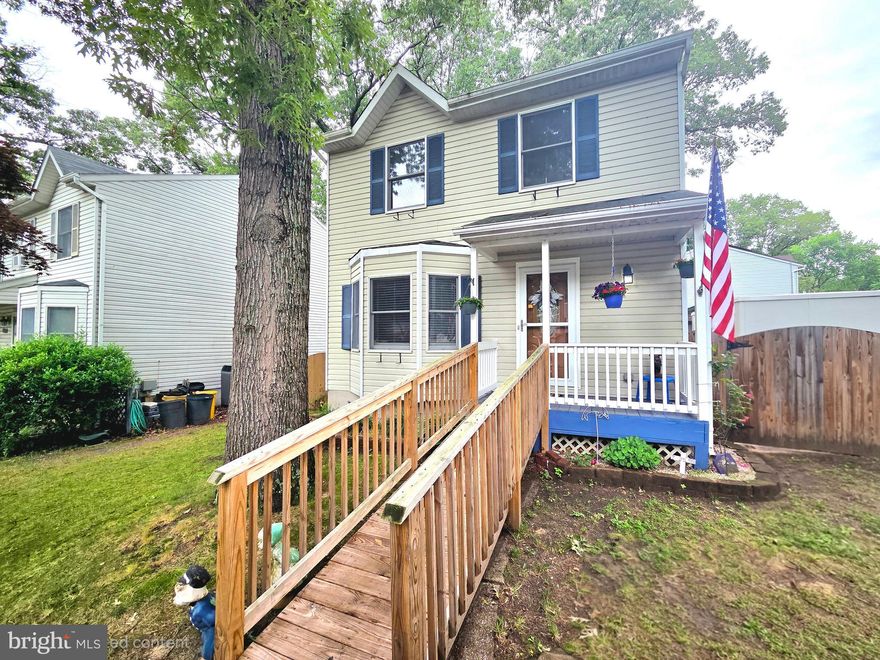 Nice 3 Bed 2.5 Bath Colonial Home with a 1 car Garage and fenced backyard. Inside are an eat in Kitchen with stainless appliances and bay window. The Living Room is spacious with an optional closet w/ laundry hook ups. Slider to the back deck overlooking a privacy fenced backyard with a shed & patio. Off of the Foyer is a half Bath. Upstairs are 3 Bedrooms including a Primary Bedroom with Full Bathroom. 2 other spacious Bedrooms and a Full Hall Bathroom. All Bedrooms and Living Room have new carpet. Freshly painted throughout. The basement currently was used as a Family Room with rug and partially finished walls. There is a laundry room with cabinets and a counter top. The Trane HVAC was replaced 7 years ago. Roof will be replaced by the seller before settlement. Make this home yours.