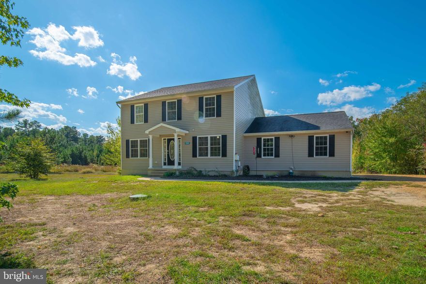 SUPER MOTIVATED SELLER!!!  Willing to negotiate Sellers assistance.
Welcome to your dream home on just shy of 7 acres !!! This stunning home features 4 spacious bedrooms and 2.5 baths, an open concept living area with plenty of natural light, new carpet and vinyl flooring throughout. A  beautiful kitchen with a huge pantry to satisfy the Chef of the house.  A primary suite with a soaking tub and with the new hot water heater you wont have to worry about cold baths.  A huge walk in closet to store all the clothes you can imagine.  The unfinished basement is the perfect blank slate to create your dream area to entertain or hang out with endless possibilities.  With nearly 7 acres and no HOA you  have the freedom to do whatever you desire while still conveniently located close to shopping, restaurants and Pax River Base.  Don't miss on the opportunity to turn this house into your dream home. Schedule a showing today to explore the endless possibilities of  this amazing house.