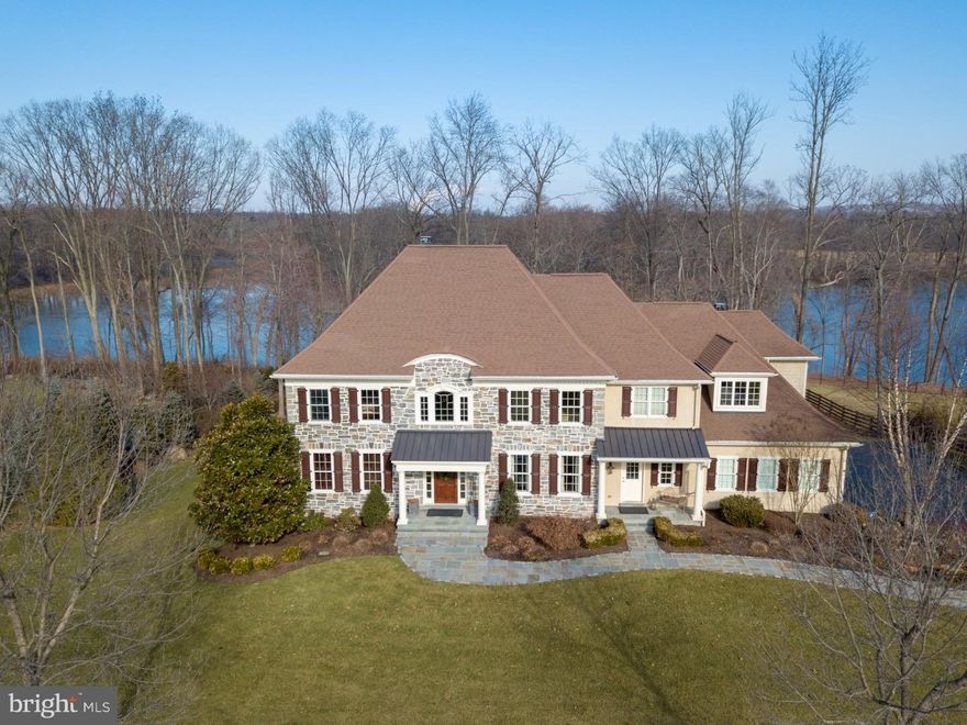 "Exquisite" is an understatement for this immaculately-maintained, rare WATER VIEW property in the quiet enclave community of Valley Park.  Situated upon a scenic 1-acre homesite with SWEEPING WATER VIEWS of the Pickering Creek Reservoir from almost every window of this spectacular home, this is a property you truly need to see to believe!  Beautifully-appointed with timeless refined elegance in mind, this stunning home was custom-crafted to compliment the incredible homesite it enjoys.  Large sliding doors leading to the spacious deck and walls of windows along the entire rear of the home invite the relaxing scenery and abundant natural light to fill the open living space.  From the barrel ceiling and marble flooring in the Foyer to the Cherry wainscot and millwork in the Study, to a custom arched-glass door leading to the 1,200-bottle climate-controlled wine cellar in the finished basement, one can't help but appreciate the impeccable attention to detail on display in each corner of this residence.  Designed for both relaxing and entertaining, the elegant "Furness" floor plan accomplishes a unique balance of open concept with subtly-defined living spaces and spacious rooms that feel warm and inviting.  Large fireplaces with gas log sets in the Family Room and Living Room add to the enchanting ambiance enjoyed throughout the main level of this home.  Upstairs, discover a generously-sized Master Suite, sure to delight you - and your wardrobe!  The massive walk-in closet is conveniently-located within an approximate ten-minute drive away from the King of Prussia Mall! Four additional spacious bedrooms, two en-suite and two sharing access to a Jack & Jill Bath, enjoy desirable separation and privacy from the Master Suite.  A loft area atop the rear staircase and bedroom level Laundry Room complete the second floor of this thoughtfully-designed home.  Downstairs, a partially-finished walk-out basement provides plenty of space for additional enjoyment, featuring a billiards space, living area with gas fireplace, and wet bar with ice maker, dishwasher, microwave & beverage cooler.  Offering convenient access to Main Line destinations, Great Valley, King of Prussia, Phoenixville, and all major area roadways, this magnificent home is truly a MUST SEE!