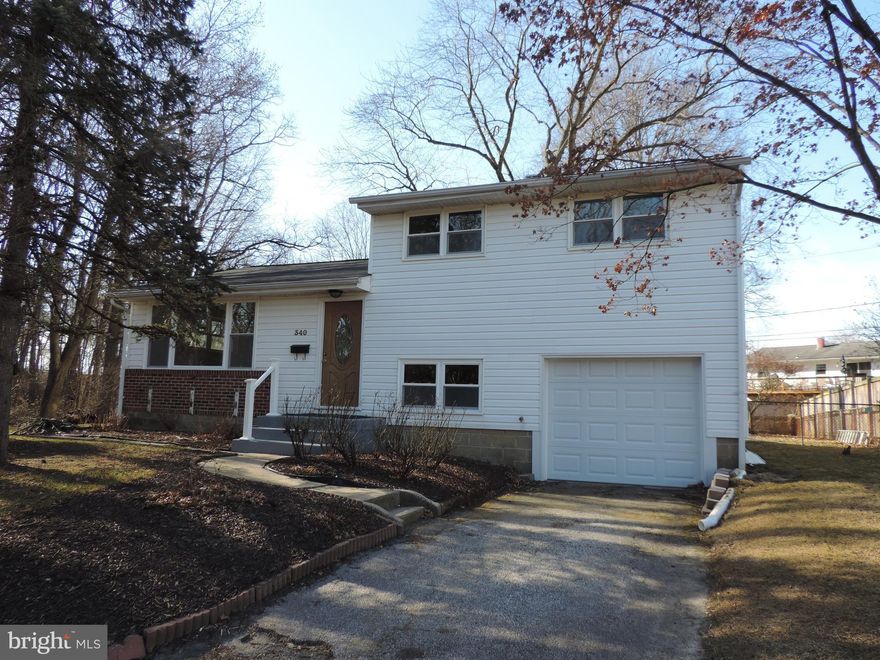 Estate Sale.  This 3 bedroom Split level is move in ready!  Numerous updates have been made to this home.  New roof, new kitchen, re-finished wood floors, new laminate flooring, updated electric, freshly painted, new garage door, new interior doors and the list goes on.  Full bath ceramic tile needs work, but has new floor and vanity updated. Fenced back yard.  1 car attached garage.