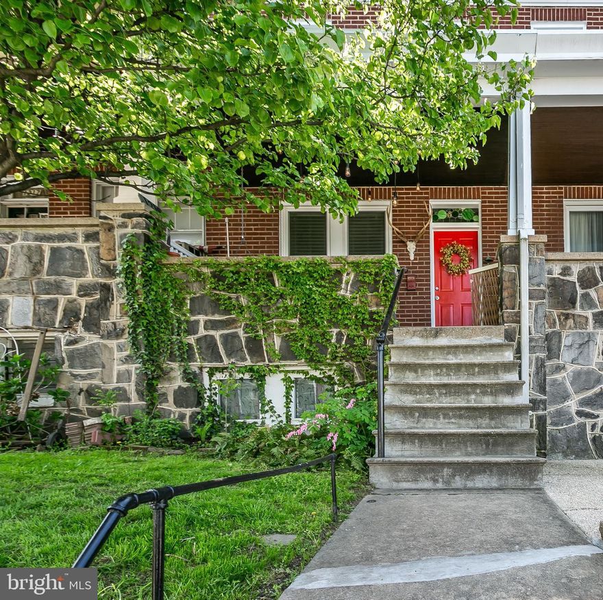 An eclectic and inviting Hampden porch front opens to a spacious main level with newly refinished original flooring, separate dining and living areas, and a generous kitchen with stainless steel appliances and oak breakfast bar. Charming original details like mahogany doors with antique crystal knobs and 9 + ceilings, combined with thoughtfully remodeled bathrooms and fixtures, make this timeless property unique.  Updates including a brand new high-efficacy HVAC and energy efficient windows make this home comfortable at an affordable price.  Additionally, this home has excellent potential for added equity with minimal work to finish the massive high-ceiling basement!  Urban living with your own outdoor getaway -relax in the privacy-fenced back yard while grilling under the covered patio, gardening in raised planters, or roasting s mores over the fire pit.  All of this within blocks of The Avenue, three breweries, many new $400k+ homes, and the endless entertainment that is Hampden. PLEASE HAVE OFFERS SUBMITTED BY SUNDAY, APRIL 28TH @5 PM.