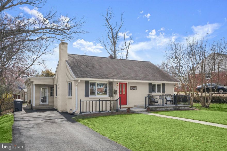 *Just Listed & Open Sunday 1-4pm* Welcome to 7005 Hickory Hill Road in desirable Broyhill Park! This expanded & charming Cape Cod offers 4 spacious bedrooms, plus an office and 2.5 baths, with the primary suite and 2 secondary bedrooms conveniently located on the main floor. The home boasts 2,333 sqft of living space, providing ample room for both relaxation and entertaining. Cozy up by the gas fireplace in the inviting living room or enjoy the warmth of the wood burning fire in the primary bedroom, which also features a private ensuite bath.
The updated eat-in kitchen offers modern finishes and plenty of space for cooking and meal prep. Off the kitchen is a large family room addition,  filled with natural light from floor to ceiling windows, features a wood stove and provides an ideal space to unwind. From here, step out to the large patio over looking the mature landscaped backyard or enjoy the screened porch for an additional outdoor retreat.
Upstairs, you'll find the 4th bedroom as well as a versatile bonus room that can be used as an office, loft, or additional living space to suit your needs. The laundry room is on the main level and has some additional storage. Freshly painted throughout, this home is move-in ready, with a new driveway and back patio. 

With a prime location just minutes from major commuter routes like Rt. 50 and 495, this home offers unbeatable convenience for easy access to shopping (Mosiac District is very close), dining, and transportation.  Enjoying hiking, picnicking or the play ground at Roundtree Park. This one is a 10+ with beautiful updates, a great neighborhood and amazing location.
*Offer deadline of 5pm on March 23rd.