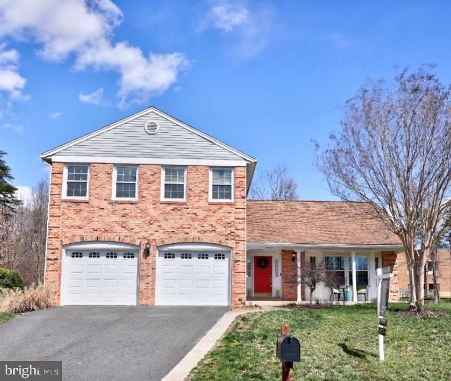 Welcome home! This charming brick single-family home nestled in the heart of Chantilly, Virginia in the sought after neighborhood of Poplar Tree Estates, known for its well-maintained surroundings and friendly neighbors is a modern, luxurious residence. Offering an inviting front porch, 4 bedrooms, 2 dens, 3.5 bathrooms, a large recreation room and 3 finished levels of living space, this home provides room for comfort, entertaining and versatility. 

With a large lot of over 10,000 square feet, you’ll enter and will be greeted by a welcoming foyer that leads to a bright and airy living room with a bay window, which flows into the formal dining room carrying you into the well-appointed gourmet kitchen complete with modern appliances, tile backsplash, ample cabinetry, a breakfast nook, slate floors and a feature slate accent wall. With perfect sight lines from the kitchen into the open comfortable family room enjoy cozying up by the brick wood-burning fireplace surrounded with built-in bookcases. Additional quality features include hardwood floors, crown molding, chair railing, ceiling fans, an updated main level guest bath, a laundry room on the main floor with an LG washer and dryer, a storage room, hot water heater replaced in 2023 and more. 

A rare quality feature is the spacious screened-in porch with vaulted ceilings expanding the space to entertain and relax, an expansive deck with a hot tub surrounded by trees and a spacious, private backyard that faces a beautiful wooded area, perfect for outdoor activities and gardening enthusiasts. The attached two-car garage offers ample storage with built-in shelving, cabinets and parking.  HOA amenities include a community pool and tennis courts for more outdoor activities.

The upper level houses four generously-sized bedrooms and two full bathrooms. The primary suite serves as a private retreat, complete with an en-suite spa-like bathroom featuring ceramic tile floors and walls, a frameless glass shower and an updated vanity, mirror and lighting. 

 Conveniently located, residents have easy access to local amenities, including shopping centers, restaurants, and recreational facilities. Major highways are nearby, facilitating easy commutes to surrounding areas.  Also included: easy access to the scenic Big Rocky Trail, located just behind the house, perfect for walking a dog or jogging. 13512 Granite Rock Dr. offers a blend of comfort, convenience, and community, making it an ideal choice for those seeking a welcoming home.  Schedule your tour today!