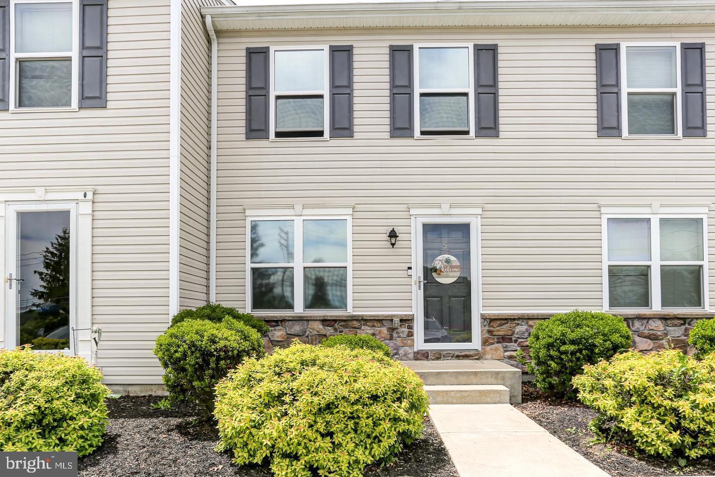 This bright and inviting two-bedroom, one-and-a-half-bathroom townhome offers a comfortable layout with thoughtful details throughout. The main level features a convenient half bathroom, while the full bath is located on the second floor alongside both bedrooms. Enjoy the natural light that fills the space, creating a fresh and welcoming atmosphere. The eat-in kitchen provides a cozy spot for meals, and ceiling fans add extra comfort throughout the home. Central air ensures year-round climate control, and the unfinished basement offers ample storage or room to expand. Step out onto the back deck to unwind, and take advantage of the townhome’s prime location near major roadways and local businesses for easy commuting and everyday convenience.
