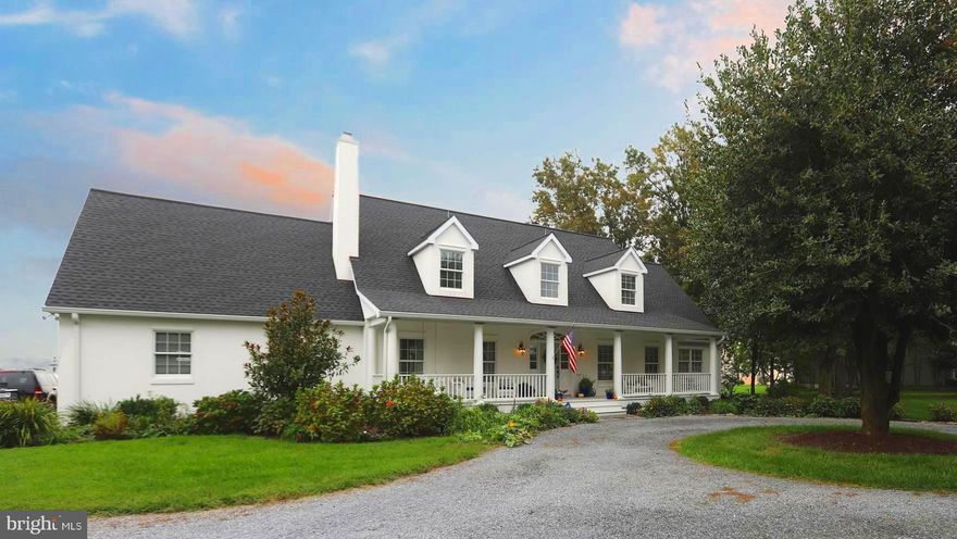 Beautiful waterfront home in the waterfront community of Southwind. Sweeping views of Crab Alley Bay from almost every room in the house. Random plank red oak floors, new kitchen with quartz counters,  formal dining room or office, family room with cozy fireplace, large enclosed porch/sun room with water views and so much more.   Master bedroom on the main level with an adjoining sitting area, modern master bath with radiant heat,  tub, large shower and lots of light.  Three extra bedrooms and two baths on the second level. Lots of character and upgrades in this Cape Cod.   The landscaping is a work of art and the front porch will be ideal to watch the sunsets.  Two hundred feet of water frontage for your enjoyment and your own pier.  New duct work in crawl space and an Air Scrubber installed for a healthy environment.    The private waterfront community on Kent Island  in Chester, Maryland offers a clubhouse, boat ramp, tennis, nature trail and a boat storage area.  All this just minutes to Route 50 and the Chesapeake Bay Bridge. The perfect place to telecommute.    Vacation where you Live!