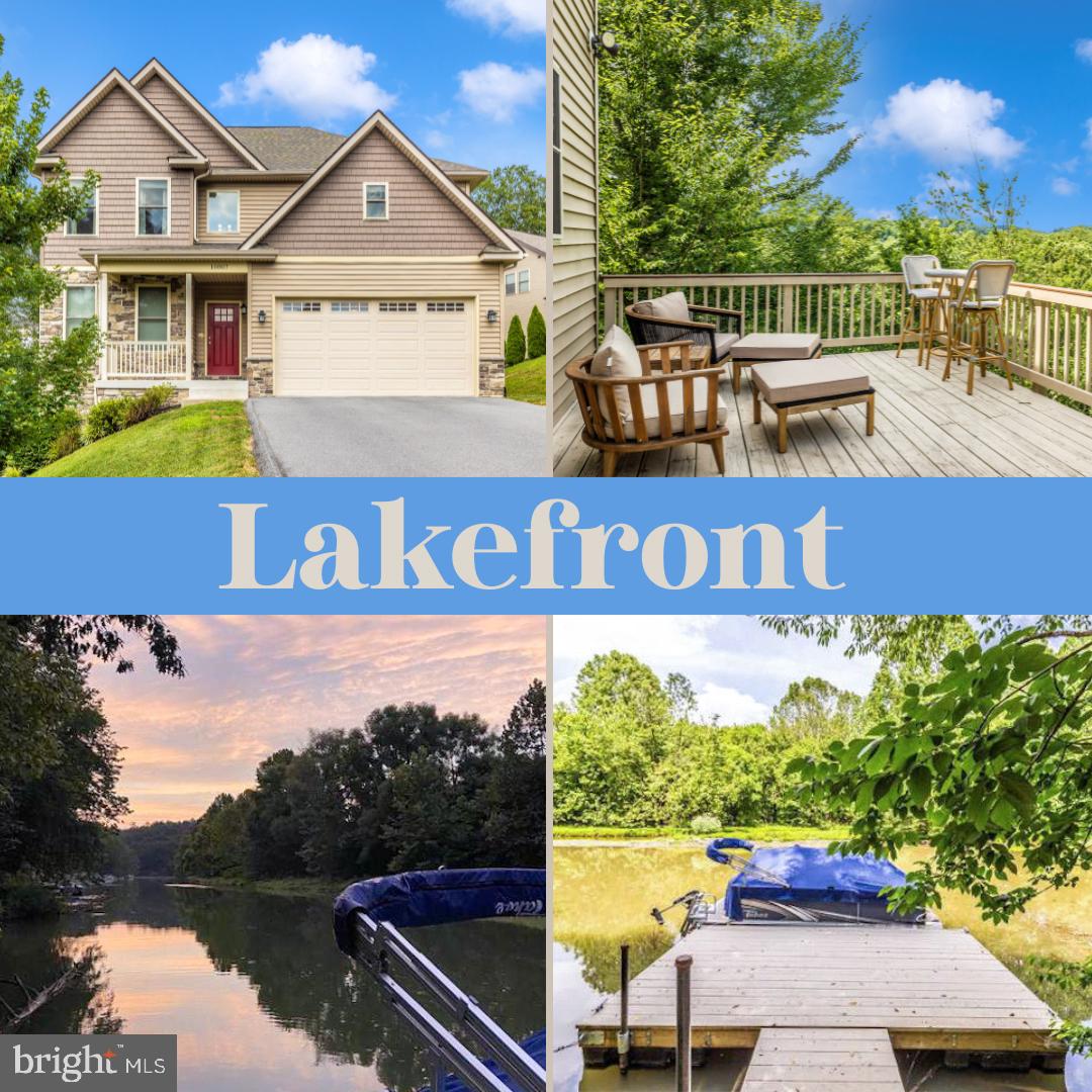 Welcome to this beautifully crafted custom lakefront home offering sweeping views and an open, light-filled layout. Thoughtfully designed with comfort, efficiency, and style in mind, this home features a gourmet kitchen with upgraded stainless-steel appliances—including an induction range—rich cabinetry, granite counters and backsplash, a center island, and recessed lighting throughout. The dramatic two-story great room is anchored by a cozy fireplace and expansive windows that frame the natural surroundings. The spacious primary suite offers dual walk-in closets and a spa-like en-suite bath. A large custom deck invites outdoor entertaining or quiet moments overlooking the lake. Downstairs, the finished walkout lower level leads to a patio and steps down to your dock. It includes a family room, additional bedroom, and full bath—perfect for guests or multigenerational living. Additional highlights include a main-level bedroom or office, energy-efficient systems to help keep utility costs low, and several premium features negotiable with the sale are a Tahoe pontoon boat with HOA-approved electric motor, a whole home water filtration system, a private 4-person barrel sauna, and an EV hookup in the garage.
Enjoy all the perks of the Lake Linganore lifestyle—boating, pools, tennis, hiking and biking trails, summer concerts, and a true sense of community. Take advantage of two beaches just a quick golf cart ride away—or less than five minutes by car—perfect for relaxing weekends or spontaneous sunset visits. Plus, downtown New Market is only 10 minutes away and offers fantastic restaurants, a beloved ice cream shop, seasonal farmers markets, and food trucks every Thursday, as close as five minutes from your doorstep.