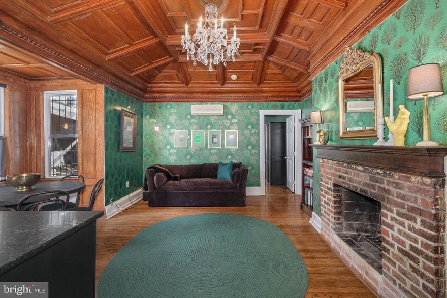 Welcome to this highly sought-after luxury condo in the heart of Washington Square West, just minutes from Antique Row. Blending historic charm with modern finishes, this beautiful 1-bedroom, 1-bath residence at The Aldrich offers timeless character and everyday comfort.

Step inside to find a spacious, light-filled layout featuring stunning original woodwork, hardwood flooring, and a gorgeous living room centered around an original fireplace. The updated gourmet kitchen is thoughtfully designed, complemented by a stylishly tiled bathroom.

Enjoy your own private rear deck—perfect for relaxing or entertaining. Additional highlights include in-unit laundry and dedicated private basement storage.

Surrounded by an abundance of shops, restaurants, cafés, and convenient public transit, this prime location truly has it all.