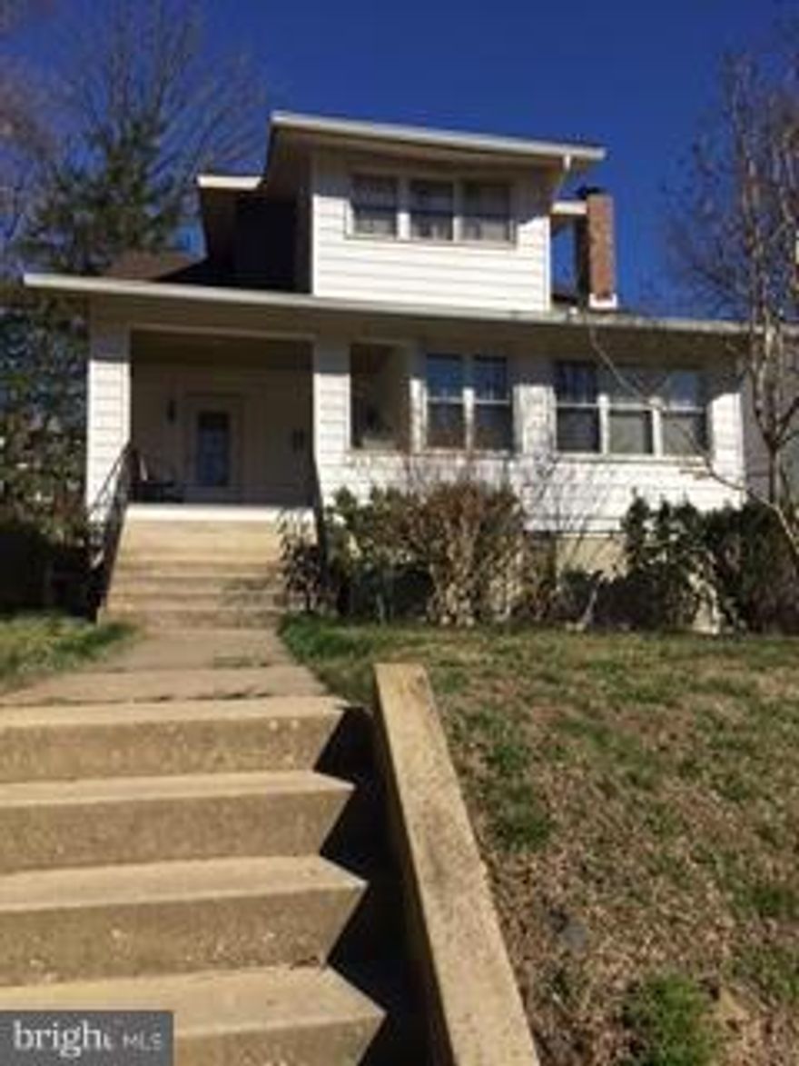 GREAT INVESTMENT OPPORTUNITY...Estate Sale. Two units...Live in one and rent the other.  Hardwood floors, stainless steel appliances in lower unit.  Both units move in ready. Buyer to verify ground rent, seller will not redeem.  Please contact alternate agent for all inquiries.