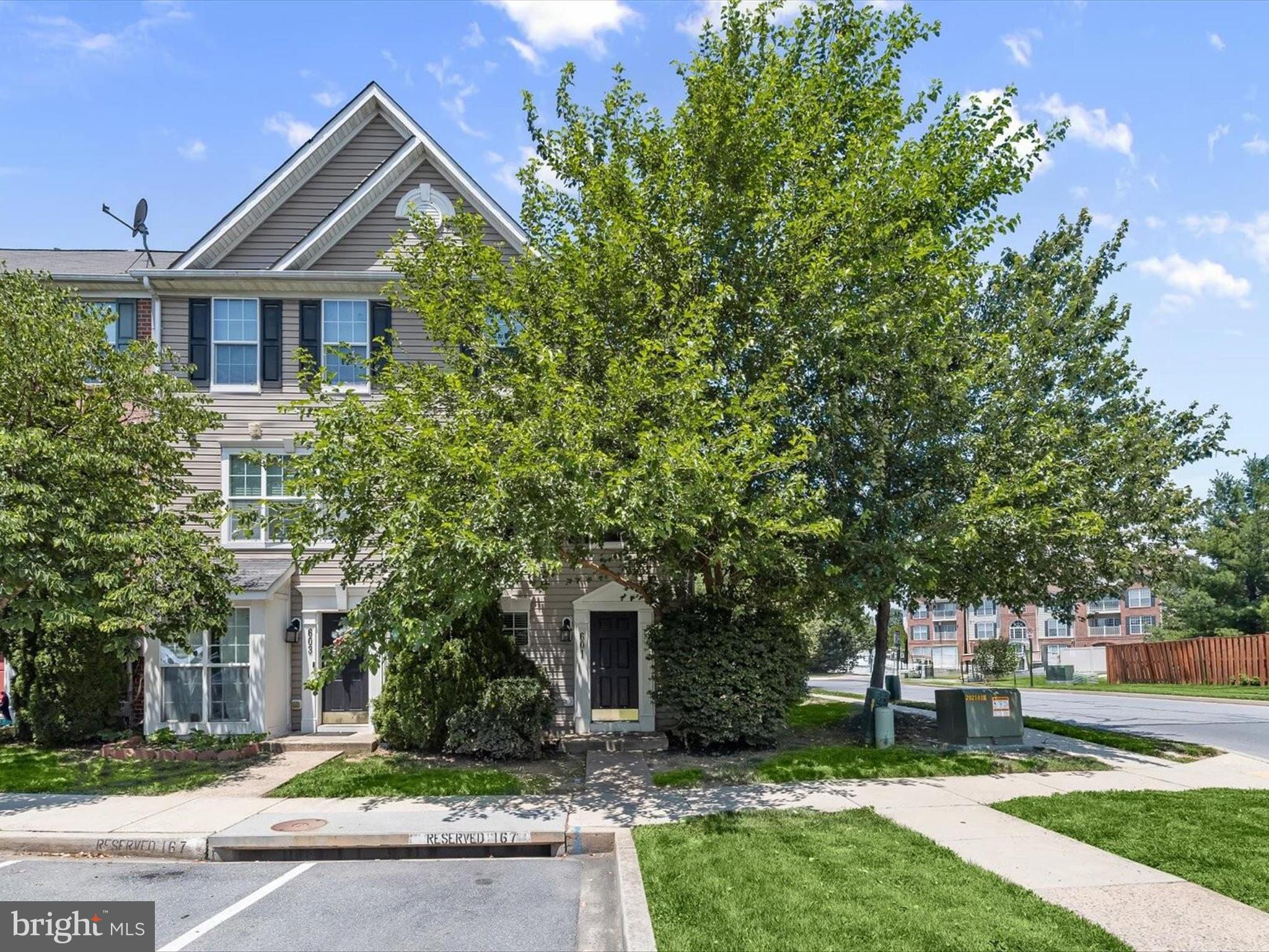 Welcome to 601 Tivoli Road, a charming end-of-group townhome nestled in the sought-after Ballenger Creek community. This well-maintained home offers a comfortable and functional layout across three finished levels. The main level features a spacious living room that seamlessly flows into the kitchen, which is equipped with crisp white cabinetry, a pantry, a casual dining area, and access to the rear yard perfect for everyday living and entertaining. A convenient powder room completes this level. Upstairs, you'll find a versatile family room with gleaming hardwood floors, a third bedroom also with hardwood flooring, a full bath, and a laundry room for added convenience. The top level boasts a generous primary bedroom and an additional bedroom, both with hardwood floors, along with another full bath. Additional highlights include a brand-new HVAC system and lawn care included as part of the association, offering low-maintenance living. With its end-unit location and thoughtful updates, this home is the perfect blend of space, comfort, and convenience. Exterior features: Landscaped grounds, secure storage, sidewalks, streetlights, plenty of parking space, community walking paths, and more; Community Amenities: Enjoy being close in proximity to all that Frederick has to offer! Abundant shopping, dining, and entertainment options are just minutes away. Outdoor recreation awaits you at Ballenger Creek Park, Carrollton Park, Carroll Creek Park, Clustered Spires Golf Club, and more! Convenient commuter routes include MD-15, MD-40, I-70, and I-270.
Some photos have been virtually staged