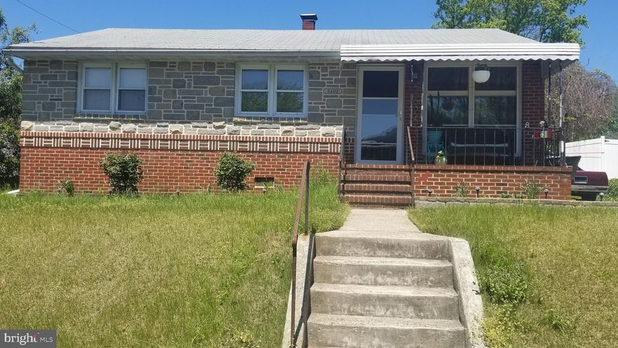 ATTENTION  PRICE ADJUSTMENT! Cute and Cozy 3 bedroom, 1.5 bath rambler/rancher needing your personal touch, has a partially finished basement located in Glenside Park.  Separate dining area off the kitchen.  Living room off the kitchen with hardwood floors throughout the main level, including 2 of the bedrooms. The fenced in backyard is perfect for kids, pets, gardeners and anyone who loves peace, quiet and privacy.  The enclosed brick patio is great for family dinners or entertaining your friends!