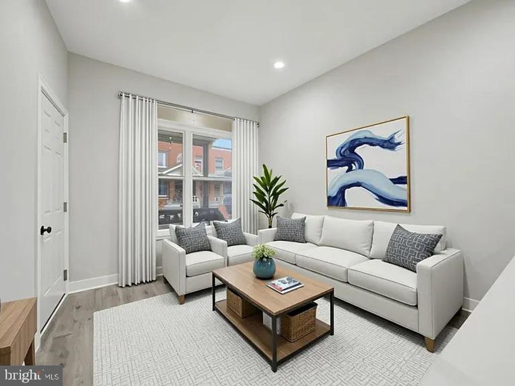 Photo of 1236 W Airdrie Street #A, PHILADELPHIA, PA 19140 (MLS # PAPH2572960)