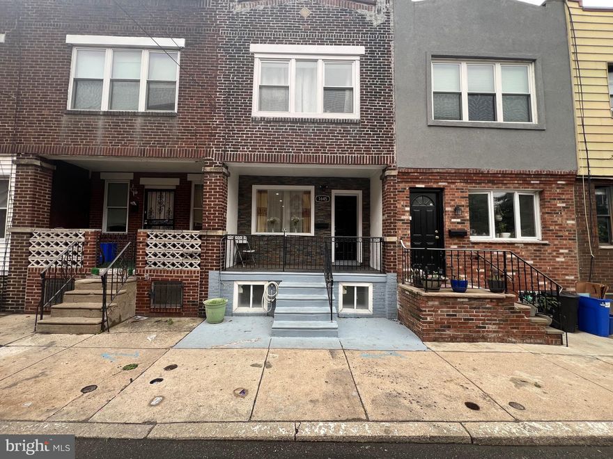 Welcome to this beautifully renovated 3-bedroom, 1.5-bath gem in the heart of South Philly! Step inside to a stunning accent wall that sets the tone for this modern, open-concept home. The spacious living and dining area flows seamlessly into a sleek kitchen featuring stainless steel appliances—perfect for entertaining or everyday living.

Enjoy outdoor relaxation on the charming front porch or in the private, enclosed backyard. Need extra space? The finished basement offers endless possibilities—from a media room to a home office—and includes a convenient half bath.

Luxury meets tech with a Bluetooth sound system in the bathroom, making your daily routine a little more fun. Whether you’re a savvy investor or a first-time homebuyer, this home checks all the boxes. Plus, eligible first-time buyers can receive up to $18,000 in closing cost and down payment assistance!

Don’t miss your chance to own this stylish, move-in-ready home—schedule your tour today!