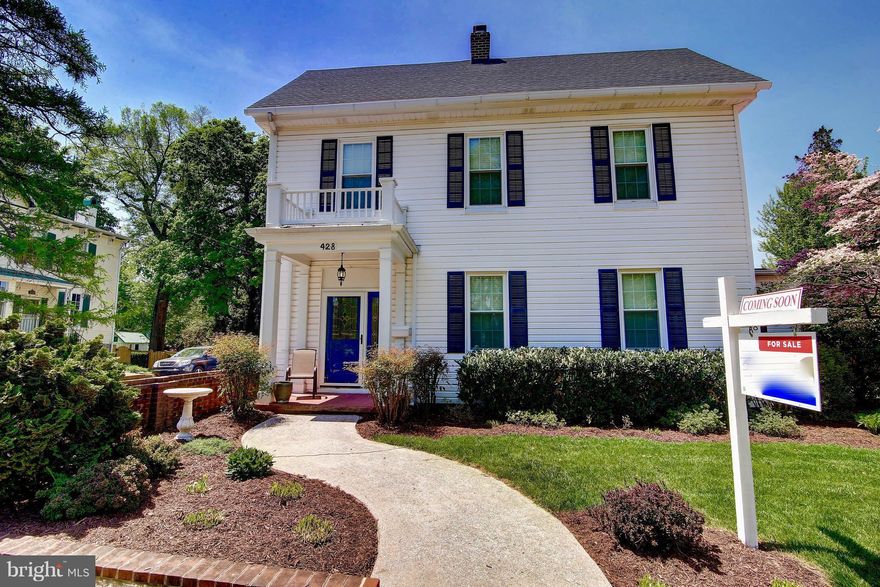 Beautifully renovated Colonial in historic downtown Charles Town. Located on a 1/2 acre corner lot w/private rear fenced yard, deck, in-ground pool and 2 car detach garage. HW throughout! Gourmet kitchen w/tile, granite, Stainless Steel, & premium cabinetry. 1st floor addition w/full bath, sunroom, & large laundry. 5Br 3.5 bath w/built in storage. Walk to downtown & parks. New roof/chimney 2017.
