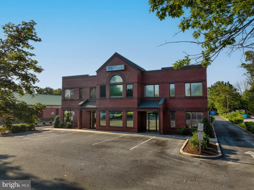 Class A Office Investment, fully leased to UHY Mid-Atlantic. UHY has 330 major business centers across 100+ countries. They are one of the top CPA firms in the region delivering quality services to firms ranging from middle market to Fortune 500 companies as well as government and not-for-profit entities. This is an attractive 9,224 SF brick building located on the popular Mount Hermon corridor with visibility from Route 50 as well. This investment is being offered at an 8.3% CAP Rate. Lease Expires 1/31/29 with a 5 year option. The landlord has put a request in to the tenant to exercise the option early extending the lease to 1/31/34
Upper roof was replaced in 2021, & all the HVAC units have been replaced in the last few years.