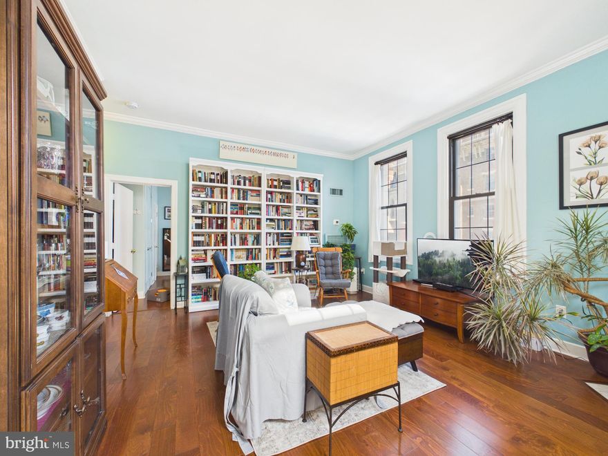 Welcome Home to The Belvedere. This beautifully renovated and meticulously maintained 2-bedroom, 2-bath condominium is located on the 4th floor of one of Baltimore City’s most iconic historic buildings. Featuring 10-foot ceilings, fresh paint, new windows, and a custom-built office space, this residence seamlessly blends classic charm with modern convenience.

The Belvedere offers 24-hour lobby service for added security and ease, along with access to stunning grand interior spaces including elegant ballrooms, the John Eager Howard Room with pastoral murals, the legendary Owl Bar, the 13th-floor lounge and observation level, and a unique basement-level shopping arcade—all open to residents and the public.

Ideally situated near banks, restaurants, and shopping, this is city living at its finest—rich in history, character, and convenience. Schedule your private tour today and experience The Belvedere lifestyle for yourself.