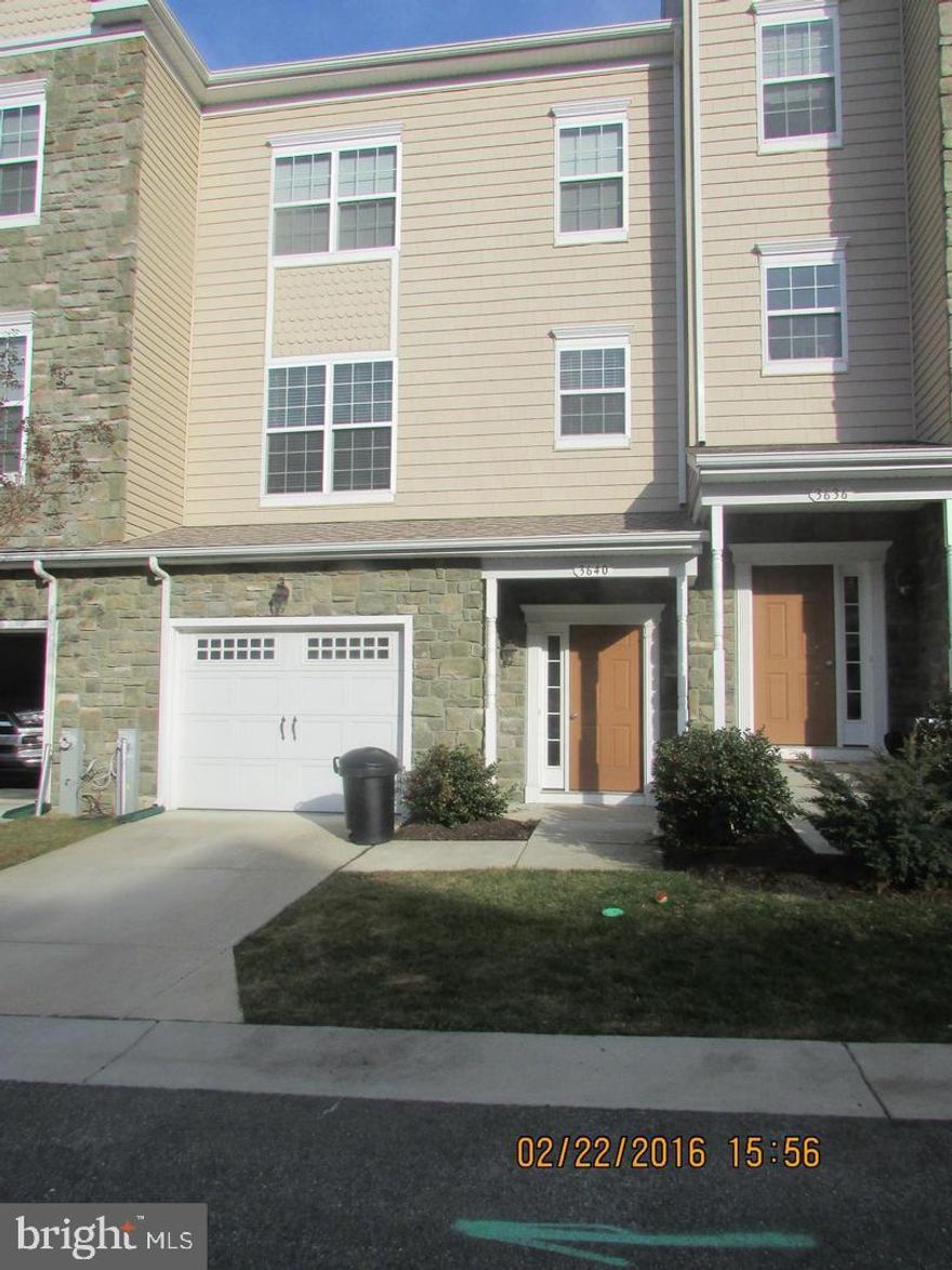 Available May 21st- Home will be professionally cleaned . Great 3 level townhome in San Francisco by the Bay. This property has a finished basement with half bath, 3 good sized bedrooms, updated kitchen, 1 car garage and deck. Convenient to local amenities, AAFB, Pax River, Annapolis and Dc. Pets case by case. For all showings, the realtors and prospective clients are to follow NAR general guidelines: https://www.nar.realtor/coronavirus-a-guide-for-realtors