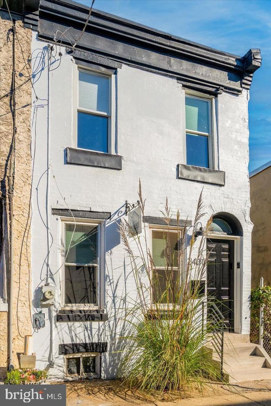 INVESTOR ALERT.  This Brewerytown 2 BR row home is ready for its next owner.  This home can be rented immediately for $1400-1500/ month.  Or it is also a great flip opportunity; recent comps on the block are in the $250K range and a newer construction home is on the market for $399K.  A 2023 cosmetic remodel included kitchen, bath, flooring, painting etc.  There is ample outdoor space and street parking.  As Brewerytown is convenient to local hospitals and universities, the neighborhood attracts a quality tenant base.   Don't miss the opportunity to invest on this block.