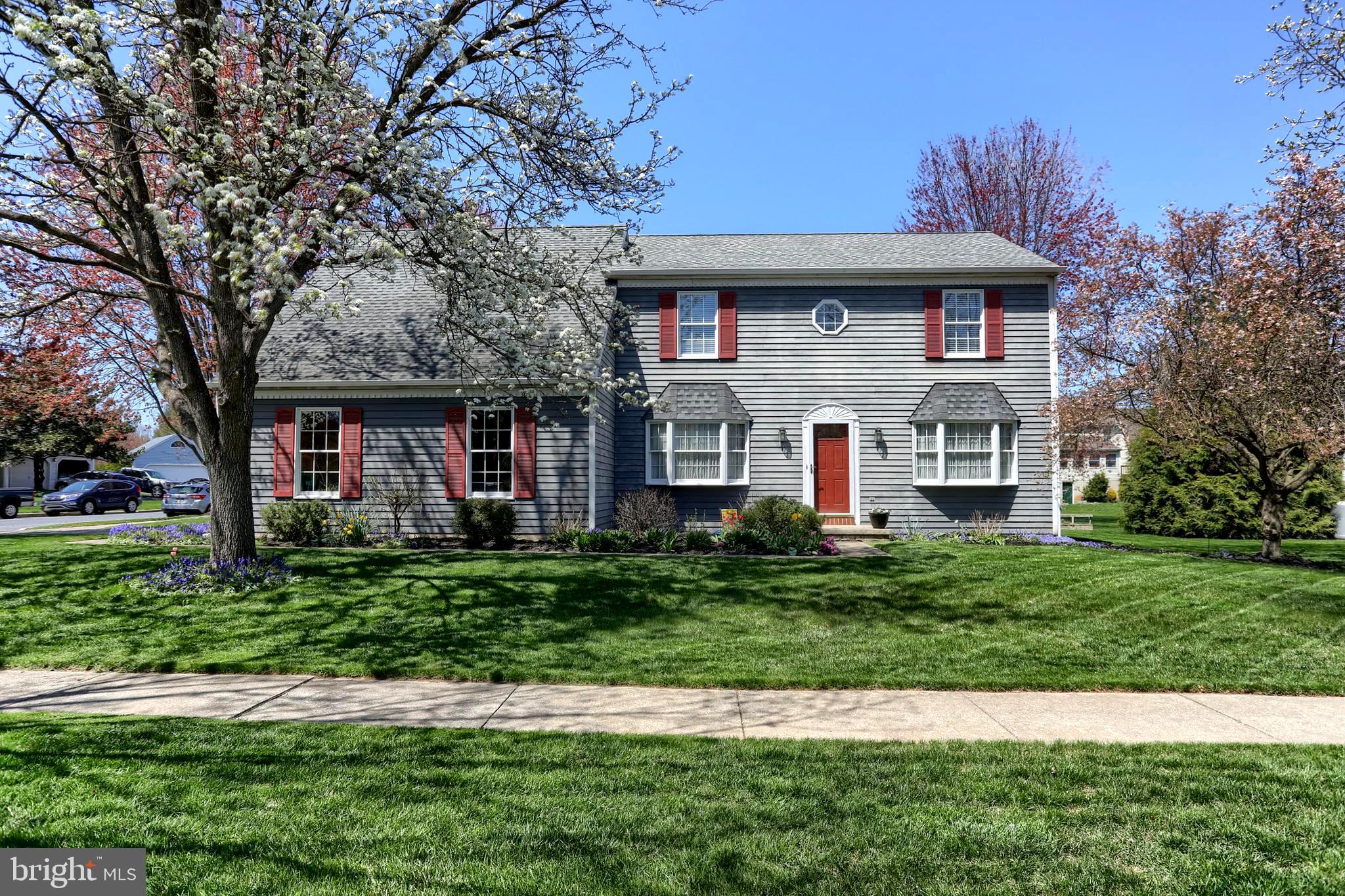 Welcome Home! Move right into this nicely maintained Derry Township/Hershey School District home located in the sought-after neighborhood of Southpoint. Such a warm and inviting home featuring 4 bedroom , 2.5 baths, and almost 3400 sq ft of living space. This lovely home includes a side entry 2 car garage and is situated on a desirable corner, cul-de-sac lot. Step inside to a spacious floorplan, flooded with natural light, hardwood floors, and a tasteful color palette throughout. The heart of the home features an updated kitchen with surreal stone countertops, tile backsplash, stainless steel appliances, pantry, an island with bar stools, perfect for grabbing a bite or meal prepping, and a casual dining area with table space. The formal living and dining rooms, both with hardwood flooring, and bay windows, offer ample entertaining areas with plenty of options to suit your lifestyle. Off the kitchen is a spacious family room with Brazilian hardwood flooring and access to the large deck, perfect for hosting gatherings or simply relaxing, while enjoying the mature landscaping filled with an array of colorful flowering perennials. Finishing off the first floor is a conveniently located laundry room and half bath. Upstairs you will find 4 bedrooms and two full baths including the primary bedroom complete with convenient en-suite bathroom. Spacious walk in closets, included in two of the bedrooms, for added space and storage. Continue down to the lower level and you'll find an added bonus. The finished basement complete with another family/rec room and exercise area offer more room to spread out. There s plenty of extra storage space as well.
You will find this property is conveniently located near the community's well -linked biking and walking trails, and only minutes to Penn State Hershey Med Center, downtown local shops, restaurants, twp. pool and rec center, entertainment and walking distance to fun-filled Gelder Park which includes a playground, soccer & baseball fields, tennis, basketball, volleyball and pavilion. There 's easy access to Harrisburg Intl Airport, Routes 322, 422, 283, 83 and more.
You won't want to miss the opportunity to call this home your own. Schedule your showing today to become part of this desirable Southpoint community and experience the convenience and joy of living at 2035 Southpoint Drive!