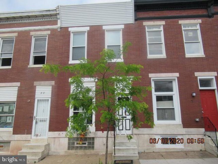 HIGHEST AND BEST IS DUE BY 07/07/20...1 PM!  Property is being sold "as is".  Purchaser to verify real estate taxes/HOA/ground rent - seller will not redeem ground rent.  All offers must have RECENT PROOF OF FUNDS/LENDER LETTER (WITHIN PAST 30 DAYS). Buyer pays all transfer/recordation/docs @ settlement.  EMD held by sellers title company.  Property must be in MLS for 3 days before seller will  consider any offers.  Refer to "documents" for offer instructions.