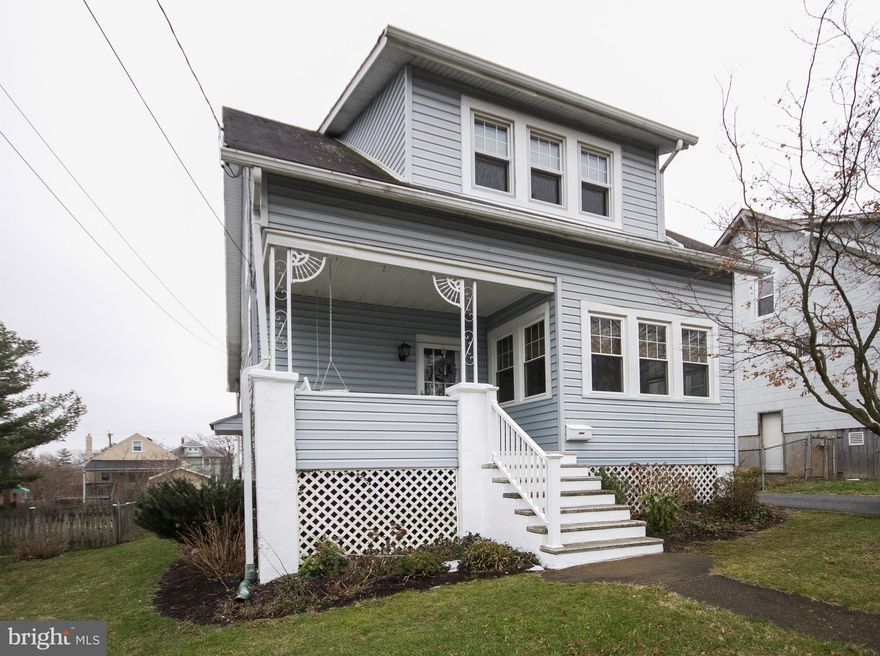 Welcome Home to this Craftsman that exudes charm. Be greeted from the swing on the covered front porch. 9' ceilings, Wood Floors throughout- Updated kitchen, Large dining area, plus bathrooms on every level. Entertain on the large back deck, complete with fenced in yard. 2 car detached garage. Fully finished basement completes this home.