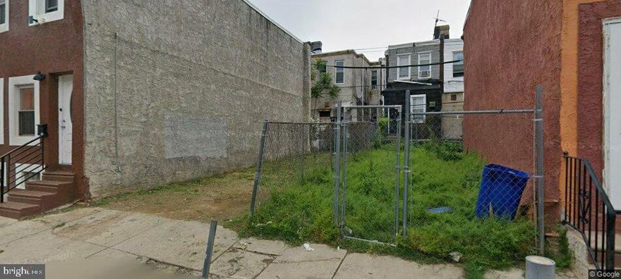 Vacant lot in upcoming area of Philadelphia. This lot could be included in a package deal with 18 other lots for $599,000 or sold a la carte. 

Some of the other lots are:  602 E. Lippincott St, 757 E. Hilton St, 1910 E. Birch St, 2859 N Lee St, 3120 Reach St, 1322 W. Rush St, 2012 S, Alden St, 2317 W. Huntingdon St, 2338 N. 20th St, 2369 N. Bouvier St, 2430 N. Marston St, 2445 N. Newkirk St, 2457 N. 19th St, 2902 N. Ringgold St, 2931 N. Stillman St, 2747 Opal St., 3027 N. Water St and 3401 Chrystal St. 

Drive by and submit your best offer.