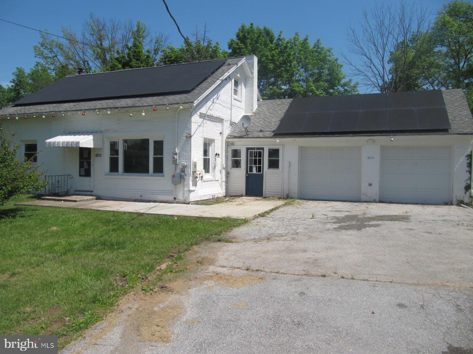 Nice 4 bedroom home, 1 bath, attached 2 car garage with additional storage behind the garage all on a .64 acre lot. Home has public sewer and a well. As of 6/20/2025 Dover Twp is replacing the sewer main in front of the house. Work should be completed within a couple of weeks, so use caution when showing the property. Home is being sold as is and will require some TLC. See the visual tour in the MLS to get a good look at this home.