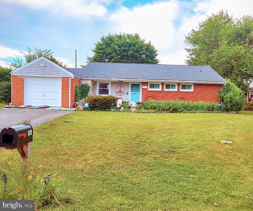 WELCOME HOME! Adorable brick rancher with a huge, fenced yard in a highly sought after Williamsport
area. Plenty of room for the kids and pets to play. Great neighborhood, convenient to major routes and
shopping. Huge patio out back with a 18x11 covered area. The oversized shed is big enough for all your
lawncare and outdoor toys. Attic access in the garage allows for lots of extra storage. Also includes
beautiful hardwood floors, convenient laundry off the kitchen, and a corner brick fireplace with electric
insert. Soooo many new upgrades to mention: roof (2021 w/ full warranty), windows (2021 with full
warranty), new electric panel and upgrades (2021), HVAC (2021 w/ limited warranty), fence (2022), new
flooring (2022), bathroom reno (2023). The kitchen and appliances have all been recently updated to
include a new washer/dryer in 2021. Clothing rack in the master bedroom can convey. Come see this
one before it’s too late!