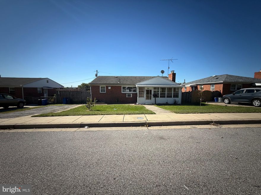 Spacious all brick rancher with in-ground pool. Needs some TLC, but has great potential. Property is being sold in As-Is condition, seller will make no repairs.