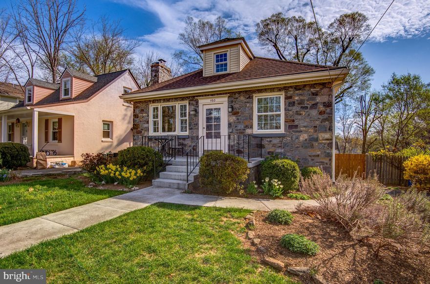 Please see virtual tour/Matterport 
Open House 4/5 12-2 pm
Welcome home to this beautifully renovated 1935 stone cottage just a short stroll from downtown Purcellville.  Located on coveted Maple Avenue, the home is nestled on a lush, landscaped 1/4-acre lot—ideal for gardening, play, or simply enjoying the outdoors with your furry friends. This rare gem offers the perfect blend of historic charm and modern amenities, mere moments the farmers market, restaurants, coffee shops, Fireman’s Field, the Washington & Old Dominion Trail and so much more! Stepping inside, you’ll be enchanted by the sun-drenched spaces and timeless details. All-new windows showcase the gorgeous wood floors on both the main and upper levels. Period charm abounds, from elegant archways to built-in bookcases and cozy nooks, lending the home a storybook feel. The main level offers the ease of one-level living with two lovely bedrooms, a beautifully renovated full bathroom, and a gracious living room centered around a cozy wood-burning fireplace. The eat-in kitchen has been thoughtfully redesigned with new cabinets and quartz countertops, blending function and beauty seamlessly.
Upstairs, the primary suite is a true retreat, featuring gleaming hardwood floors, raised ceiling heights, and a newly renovated en-suite bathroom. For those who adore outdoor living, this home is a dream come true. A new rear patio overlooks the lawn and gardens, providing the perfect space for morning coffee or evening gatherings.  A front landing patio is located at the driveway and charming side pea gravel patio and walkway that leads to the back yard via the kitchen door. The property is a gardener’s paradise, featuring English-style gardens in both the front and rear yards, bursting with perennial and herb beds. Fig trees and raspberry bushes offer delightful harvests, while a well-sized shed provides ample storage for gardening tools and more. The cellar features excellent storage and walks out level to the rear yard.
This home has been meticulously maintained and thoughtfully updated. Recent exterior improvements include a new roof, gutters, and fascia boards (installed in 2023), roof has a transferable warranty. In 2023, a new air handler and compressor were added for the AC system. Over the past six years, additional major upgrades include all painted surfaces repainted inside and out including radiators, new oil furnace and new oil tank, new windows, new bathrooms, and a fully renovated kitchen.  Additional upgrades include new front and back doors, exhaust fans added to bathrooms, new outside faucets to the front and side of house, an exterior outlet was added to the exterior as well- to make modern day living in this period gem easy. With undeniable curb appeal, incredible charm, and modern updates throughout, this enchanting stone cottage is truly one you will never want to leave. Experience the best of small-town living while enjoying the convenience of being just minutes from everything Purcellville has to offer. Don’t miss the opportunity to make this rare and charming home your own!