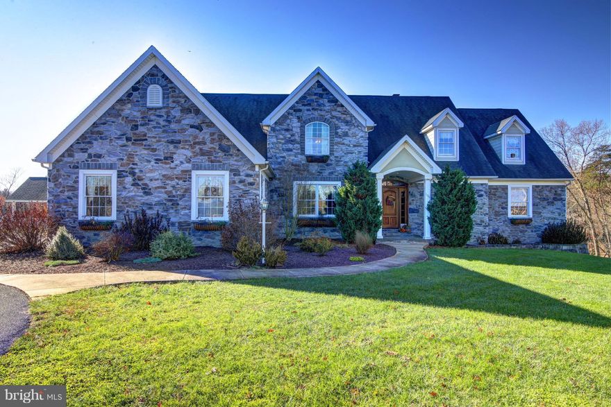 Home sits on Berkeley/Morgan County line, kids go to either school district upon request. This gorgeous custom built cape cod has amazing features, oak&brazilian cherry floors, kitchen/beautiful cabinets with special crafted stone work, all 4 bedrooms have private bathroom, 18X36 in-ground pool, pavilion, outdoor kitchen, Bball court, attached&detached garages, over 6 private acres.A MUST SEE!