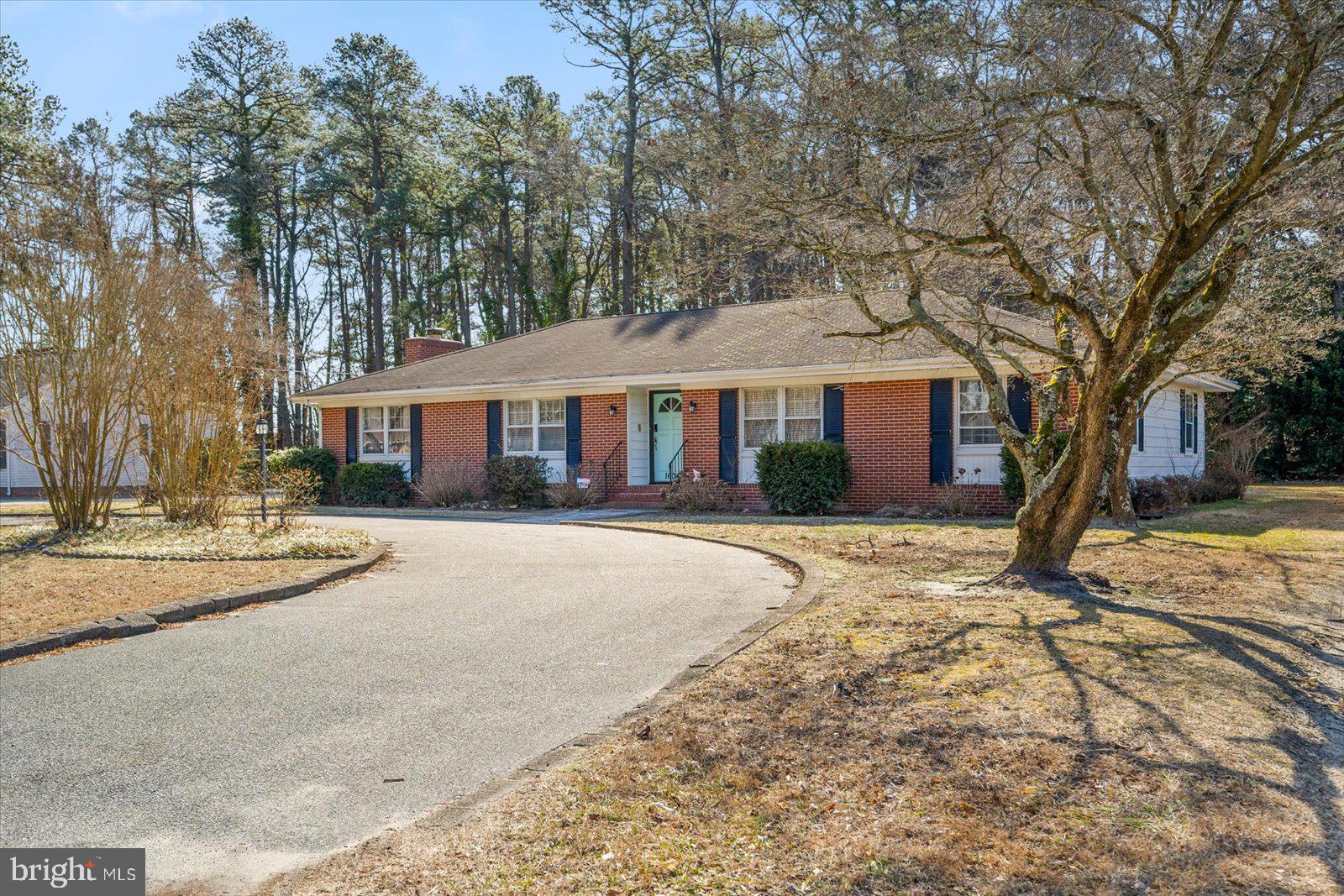 Discover this lovingly maintained, extra-large rancher on the sought-after east side—just minutes from everything Salisbury and the beaches have to offer! From the moment you step inside, you’ll feel right at home with over 2,100 square feet of single-level living.
🍽️ Spacious Eat-In Kitchen – Plenty of cabinet and counter space, perfect for cooking and entertaining.
🔥 Cozy Yet Expansive Living Areas – Enjoy fall and winter gatherings in the large living room and fabulous family room, complete with a warming brick fireplace.
🛏️ Private Primary Suite – A peaceful retreat with an attached bath, plus two additional bedrooms and another full bath for family or guests.
🌿 Outdoor Oasis – Relax on the back patio, sip your morning coffee, or unwind with an evening beverage. The circular driveway, utility shed, and potting shed add convenience and charm.
UPDATES INCLUDE: ✅ New septic system installed in 2019, plus many more improvements!
Don’t miss out on this incredible one-level home with space, style, and comfort—schedule your showing today!