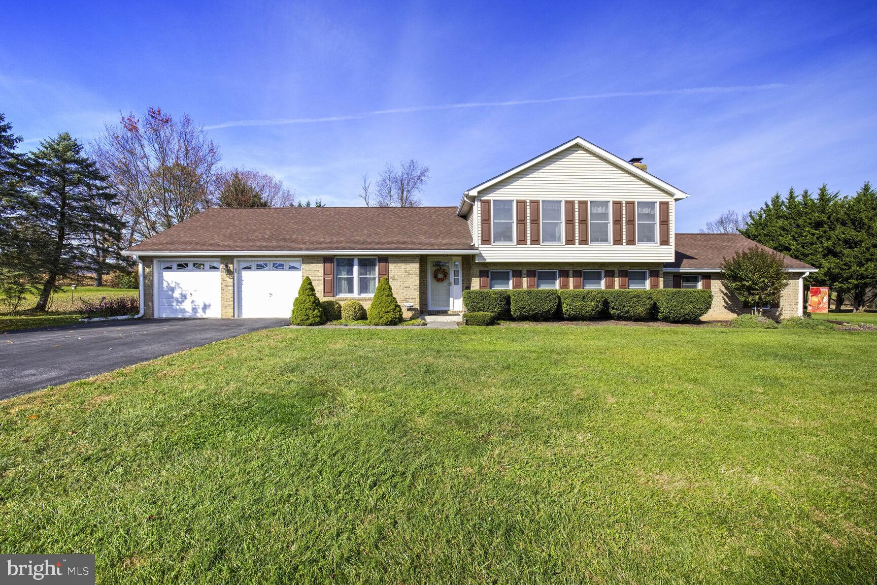 Home Sweet Home in Middletown!
If there were an award for the most updates in a resale home, 6524 Morningside Ct. would take the grand prize! Nestled in the sought-after town of Middletown in Frederick County, this meticulously maintained home offers an ideal layout for multi-generational living with two spacious primary suites, each featuring large walk-in closets and full baths. With four bedrooms total, an additional full bath upstairs, and a convenient half bath for guests on the main level, there’s room and privacy for everyone.
From nearly every room, enjoy sweeping mountain views that set the scene for both relaxation and entertaining. Choose your favorite spot to soak them in—whether it’s the sunroom while catching a football game, or the patio by the tranquil koi pond. Generous family rooms on both the main and lower levels provide flexible living spaces for gatherings big and small.
Situated in a welcoming neighborhood on a flat, one-acre lot, this home offers a two-car garage with expansion potential and a shed for all your gardening tools. The updates list is truly unmatched—2025 roof, solar-powered skylight blinds, fresh exterior paint, 2024 Carrier heat pump, five new skylights, 2020 Carrier air handler, 2019 pressure tank, 2017 vinyl siding, 2016 hot water heater, and so much more, right down to replaced windows, well pump, and interior finishes.
This home blends comfort, convenience, and peace of mind, making it the perfect place to put down roots. Seller requires time to find home of choice—schedule your showing today and see why this Middletown gem feels like home from the moment you arrive.