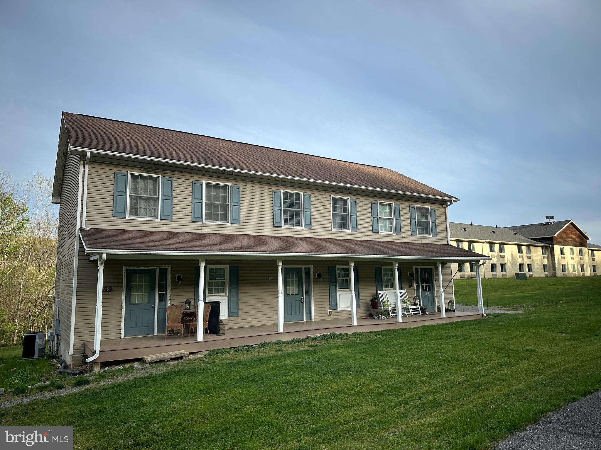 2 Bedroom rental apartment, one full bath and one half bath. In a convenient location with easy access. Part of a three unit home. No Smoking, no pets.
