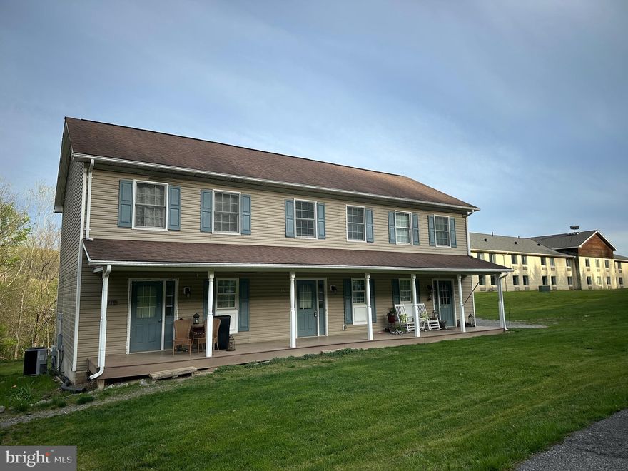 2 Bedroom rental apartment, one full bath and one half bath.  In a convenient location with easy access. Part of a three unit home. No Smoking, no pets.