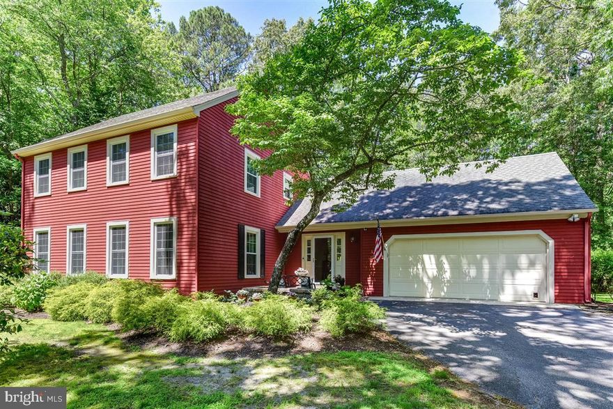 Charming best describes this beautiful 4 bedroom, 2.5 bath Deer Harbour residence.  Perched on a high .46 acre lot that backs to mature trees, the home offers a traditional floor plan that flows from room to room. First floor features include a welcoming foyer w/ flagstone flooring and full view storm door, a formal living room and dining room w/ laminate wood flooring, a delightful kitchen w/ stainless appliances, spacious island w/ granite top and ample seating, a family room that is open to the kitchen and offers a masonry fireplace w/ gas log insert, a back entrance w/ deck access and washer/dryer hook-up option, a bedroom that is currently serving as a home office and a powder room w/ vessel sink. A wood staircase leads to the 2nd floor featuring a spacious master bedroom w/ private bath, 2 additional bedrooms,  a hall bath and a convenient laundry room w/ washer and dryer. Other features of the home include replacement windows,  2 car garage w/ electric opener, asphalt driveway, in ground irrigation, salt-treated deck, paved backyard walkway and hot tub. Includes 1 year AHS 'Shield Essential' warranty.