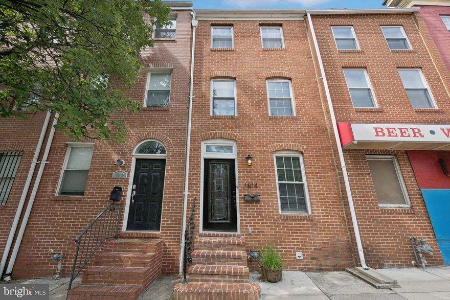 GORGEOUS 3 STORY HOME LOCATED IN THE HEART OF UPPER FELLS POINT NOW AVAILABLE. GLISTENING HARDWOODS CASCADE THROUGHOUT. ENJOY CUSTOM CABINETRY, IMPORTED TILE, GRANITE COUNTERTOPS, SS APPLIANCES IN THE DESIGNER CHEF'S KITCHEN. TONS OF NATURAL LIGHT. EXPOSED BRICK. HIGH CEILINGS. TONS OF STORAGE. 2 FIREPLACES. WALK-IN SHOWERS. WALK-IN CLOSETS. SPACIOUS 4 BEDROOMS WITH 4 TOTAL BATHROOMS. CLOSE PROXIMITY TO RETAIL SHOPPING, LOCAL DINING, PATTERSON PARK, AND ALL MAJOR HIGHWAYS. PETS CASE BY CASE. AVAILABLE FOR IMMEDIATE MOVE IN.