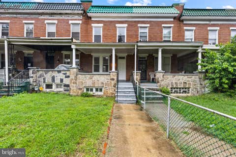 Townhouse For Sale - 222 N Hilton Street<br/> BALTIMORE, MD 21229