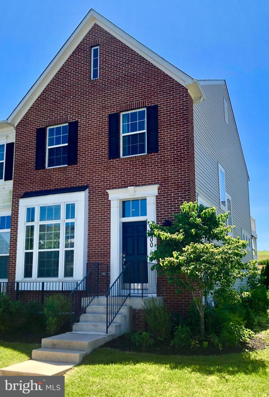 Gorgeous END UNIT townhouse in highly sought after Tuscarora Creek, with fast access to 15 and downtown. Original MODEL. Upgrades throughout - 3 story  bump out , 2 story decks (mountain views), trim packages, stone wall in basement, window tint, 10  ceilings on main level, 9  and vaulted ceilings on 2nd level. TONS OF LIGHT. OPEN FLOOR PLAN. Upgraded kitchen with 13  Quartz island counter, resilient engineered hardwood floors on main level, and beautiful hardwood steps. ENERGY EFFICIENT. Natural gas stove and heat. Community pool, clubhouse, and playgrounds. Option for furnishings to convey.