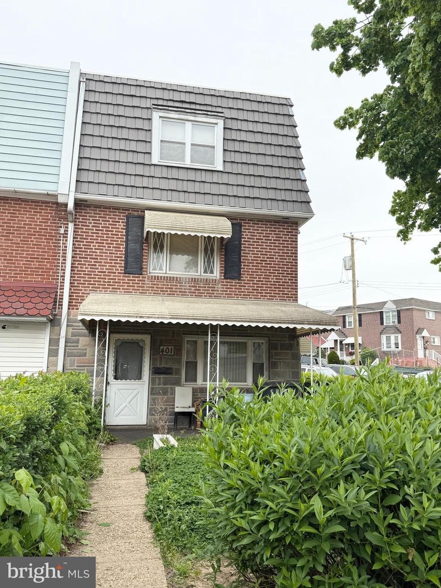 Exceptional Investment Opportunity in Clifton Heights, PA! 
Welcome to 401 North Springfield Rd, a prime corner property offering a unique chance for savvy investors. Nestled in the heart of Clifton Heights, Pennsylvania, this multifaceted property features a fully occupied commercial space on the first floor, providing immediate income potential. The spacious three-bedroom apartment above is ideal for tenants looking for comfortable living in a convenient location, making this investment as appealing as it is versatile.
This property boasts high visibility on a bustling major road, ensuring maximum exposure to both foot and vehicle traffic. Its strategic location near Philadelphia International Airport and major highways makes it highly accessible for customers and residents alike, enhancing its appeal in a thriving area.
Whether you're looking to expand your portfolio or seeking a location with strong rental demand, 401 North Springfield Rd is a golden opportunity not to be overlooked. For added value, consider the possibility of purchasing this property as part of a package deal with 409 North Springfield Rd, further enhancing your investment potential.
Don’t wait to explore the myriad possibilities this property offers. Schedule your private showing today and discover the investment potential that awaits at this premier Clifton Heights location!