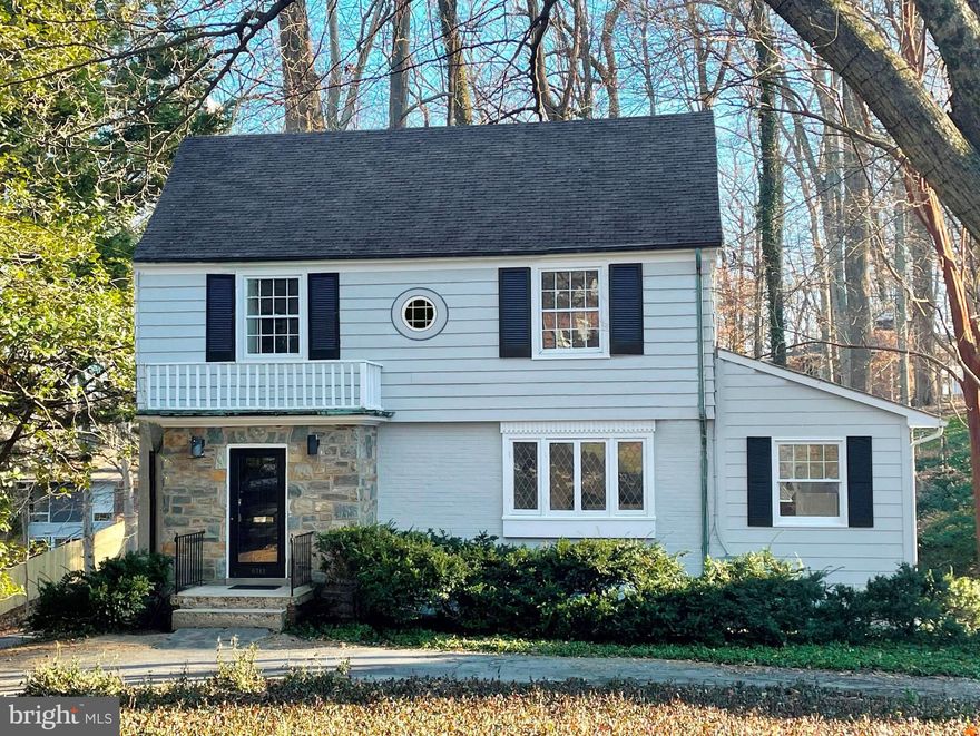 OFFERS, IF ANY, DUE TUESDAY 2/15 AT 2PM. You do not want to miss this super charming 3 bedroom home sited on two lots totaling 0.4 acres! The first floor of this wonderful home features a grand living room with a wood burning fireplace and gorgeous views of the wooded backyard, sunny & expansive dining room, family room, kitchen, powder room, and spacious deck overlooking the backyard. The second level includes a primary bedroom suite with three closets and en suite bathroom, two additional bedrooms and a hall bathroom. The lower level has a recreation room, half bathroom, laundry room with extra shower, and one car garage. This property is comprised of two lots offering the option to enjoy the current footprint of the home or expand and still maintain a substantial backyard. Merrimac Neighborhood park is just down the street with a playground & tennis courts, and downtown Bethesda and all major commuter routes are just minutes away! This property is truly special! Feeds to Wood Acres Elementary, Pyle Middle School, and Whitman High School. Open House Saturday 1 - 3 PM *lot square footage in listing includes both lots.